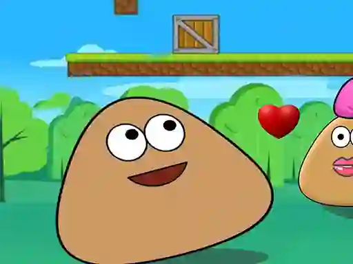 שפּיל Pou Slide אָנליין