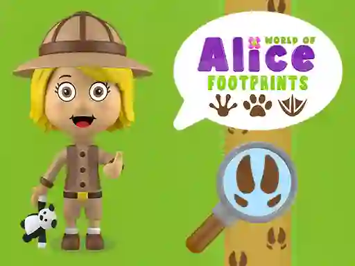 שפּיל World of Alice Footprints אָנליין