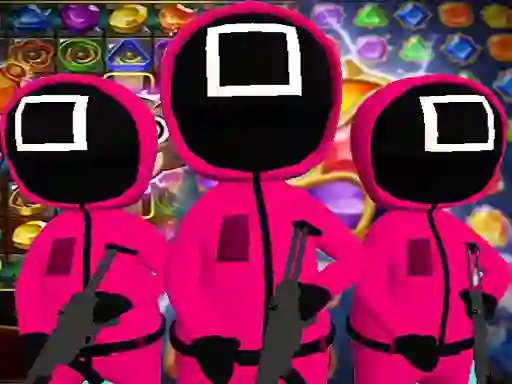 שפּיל Squid Game Gold match-3 אָנליין