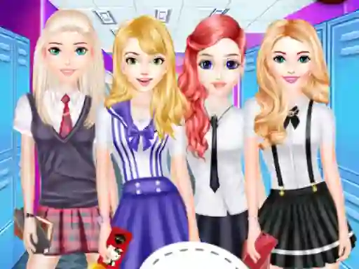 שפּיל Girls School Fashion אָנליין