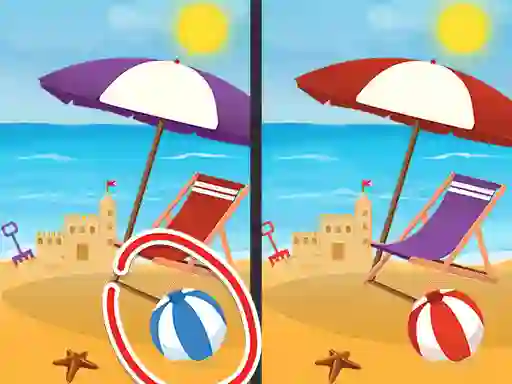שפּיל Spot The Difference Seasons אָנליין