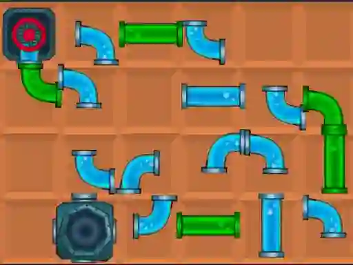 שפּיל Connect the Pipes 2d אָנליין