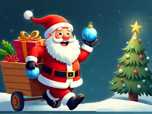שפּיל Santa: The Magic of Tree Decorating אָנליין