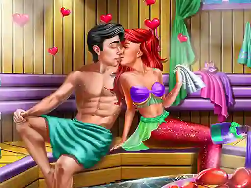 שפּיל Mermaid Sauna Flirting אָנליין