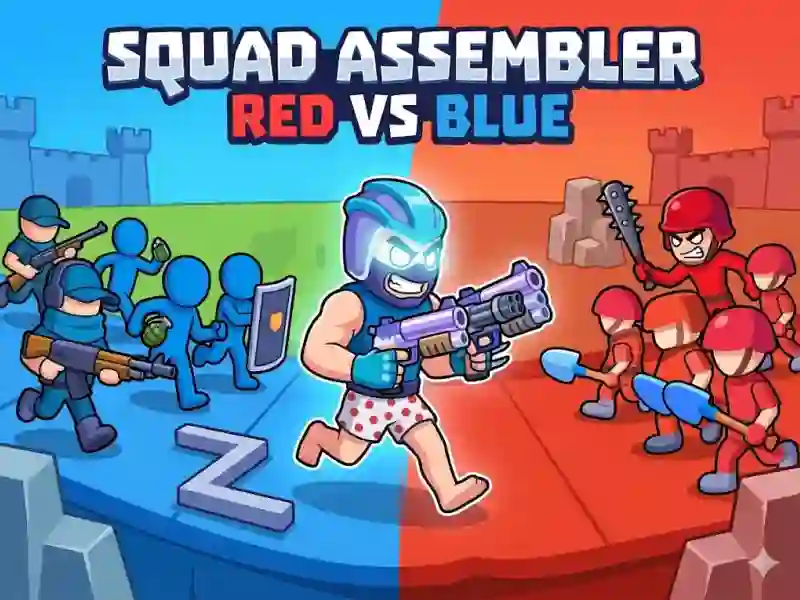 שפּיל Squad Assembler Red Vs Blue אָנליין