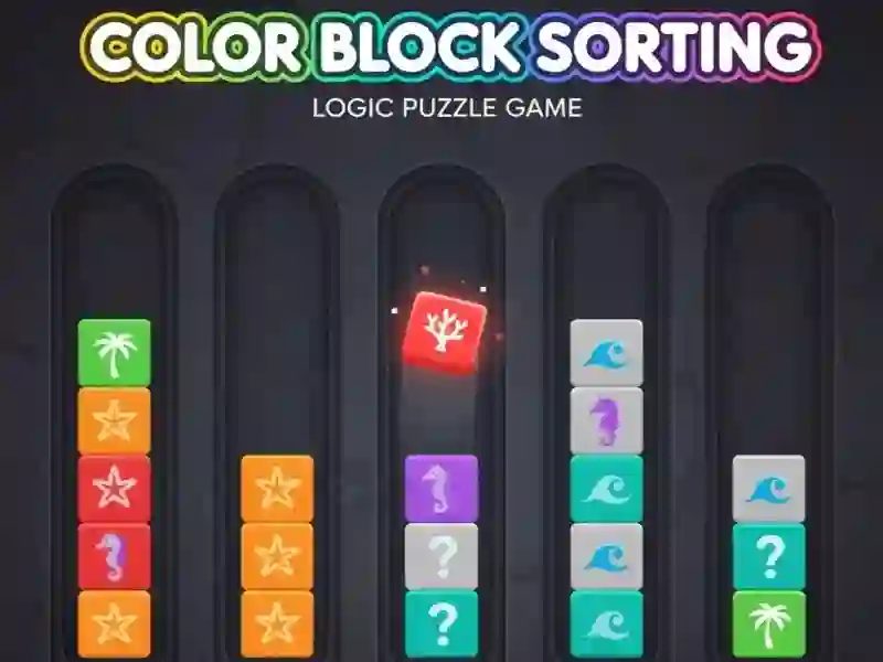 שפּיל Color Block Sorting אָנליין