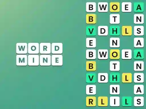 שפּיל Word Mine אָנליין