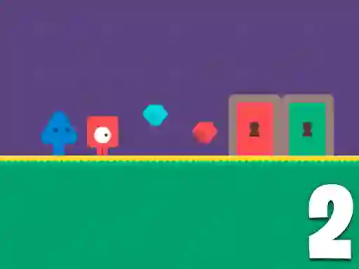 שפּיל Red and Blue Adventure 2 אָנליין