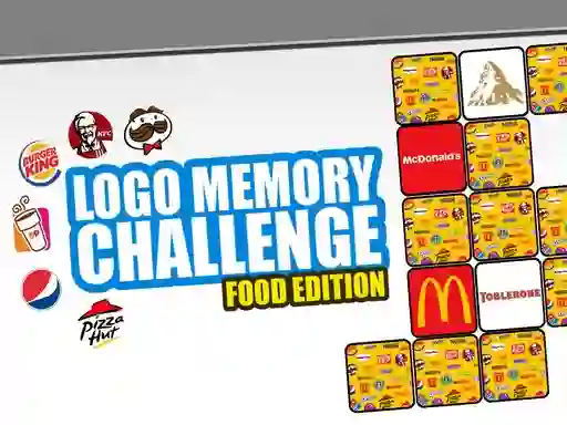 שפּיל Logo Memory Food Edition אָנליין