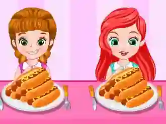 שפּיל Princess Hotdog Eating Contest אָנליין
