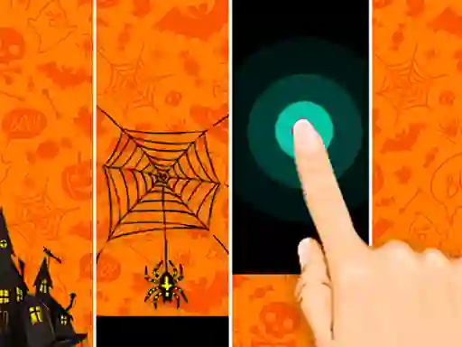 שפּיל Halloween Magic Tiles אָנליין