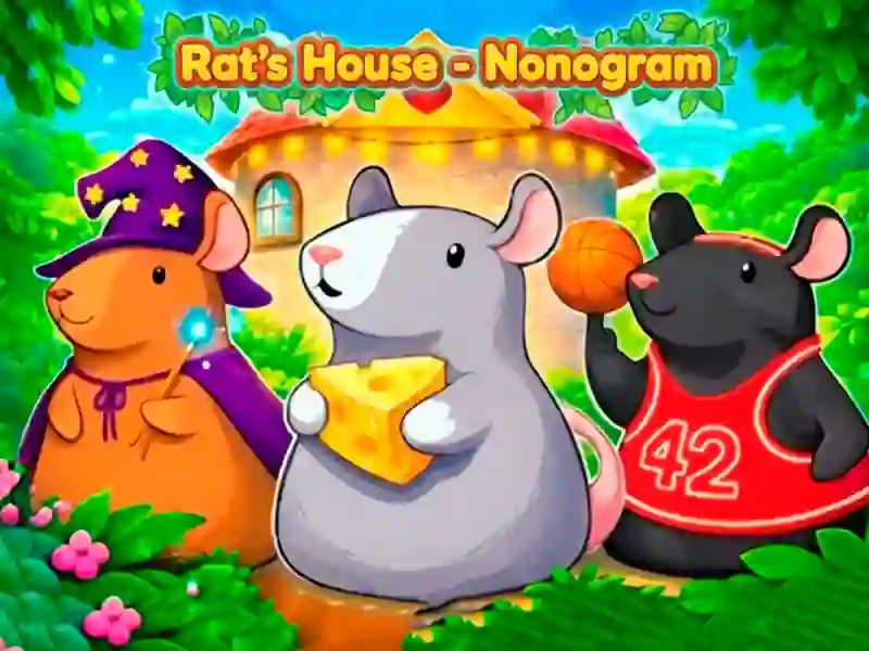 שפּיל Rat's House - Nonogram אָנליין
