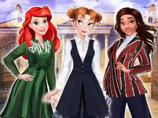 שפּיל Back To School: Princess Preppy Style אָנליין
