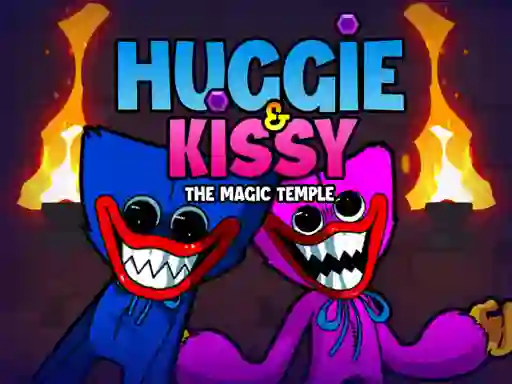 שפּיל Huggie & Kissy The Magic Temple אָנליין