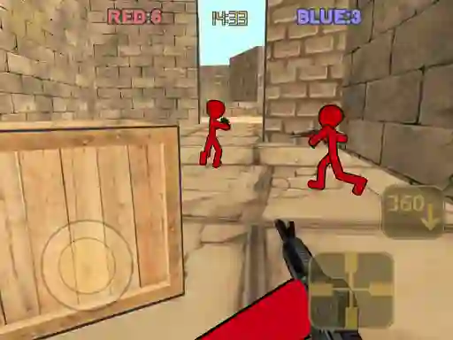 שפּיל Stickman Counter Terror Shooter אָנליין