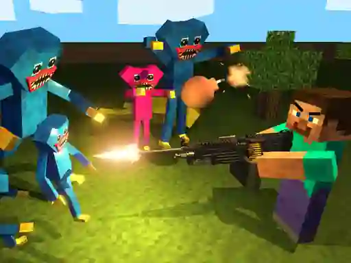 שפּיל Mine Shooter: Huggy's Attack אָנליין