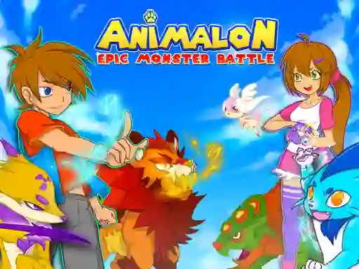 שפּיל Animalon: Epic Monster Battle אָנליין