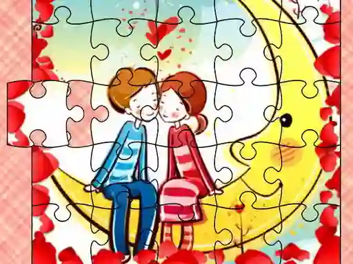 שפּיל Loving Couple Jigsaw אָנליין