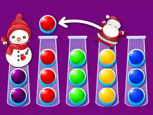 שפּיל Ball Sort Xmas אָנליין