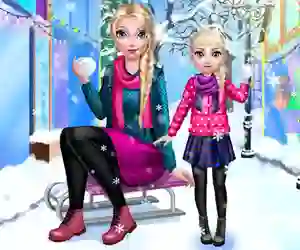 שפּיל Elsie Winter Day אָנליין