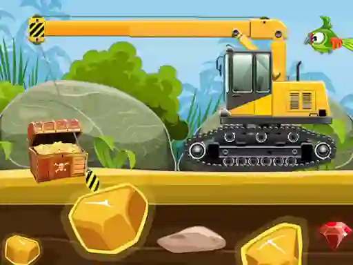 שפּיל Gold Truck Crane אָנליין