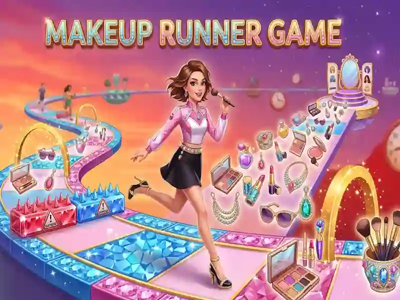 שפּיל Makeup Runner Game אָנליין