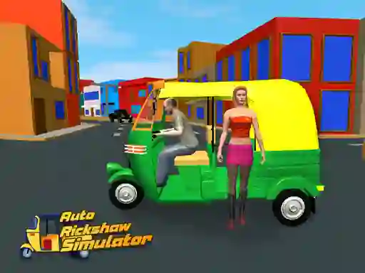 שפּיל Auto Rickshaw Simulator אָנליין
