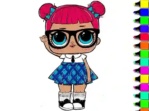 שפּיל Easy Kids Coloring Lol אָנליין