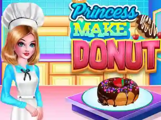 שפּיל Princess Make Donut אָנליין