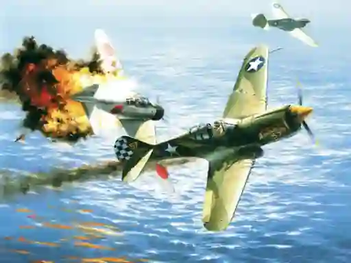 שפּיל Aviation Art Air Combat Slide אָנליין