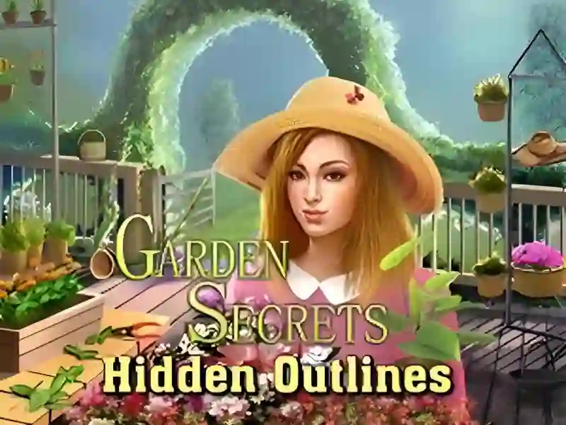 שפּיל Garden Secrets Hidden Objects by Outline אָנליין