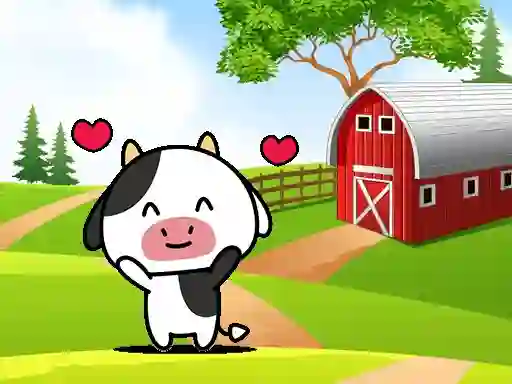 שפּיל Cartoon Farm Spot The Difference אָנליין