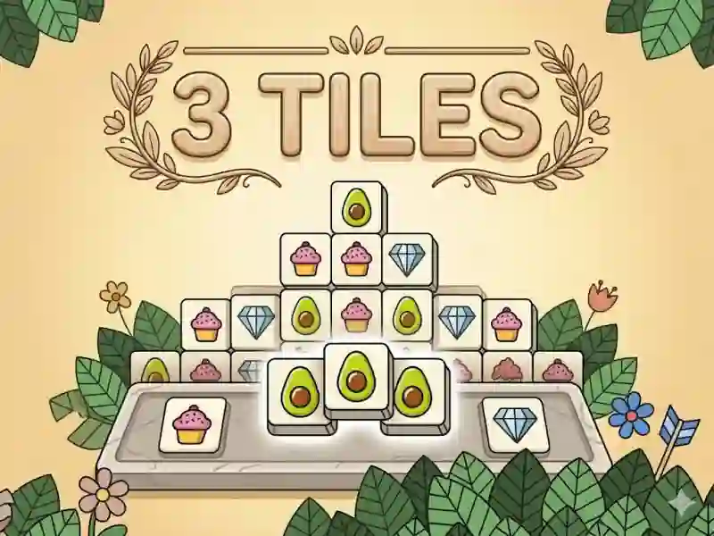 שפּיל 3 Tiles אָנליין