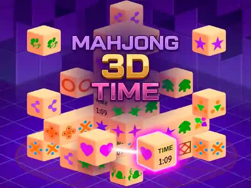 שפּיל Mahjong 3D Time אָנליין