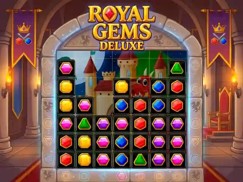 שפּיל Royal Gems Deluxe אָנליין