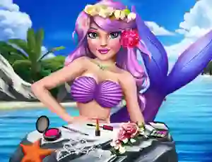 שפּיל Princess Mermaid Makeup Style אָנליין