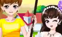 שפּיל Romantic Spring Couple אָנליין