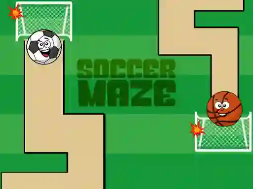 שפּיל Soccer Maze אָנליין