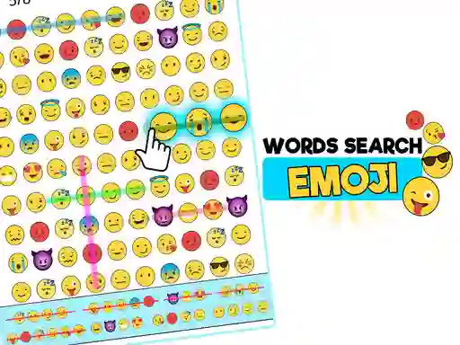 שפּיל Word Search Emoji Edition אָנליין