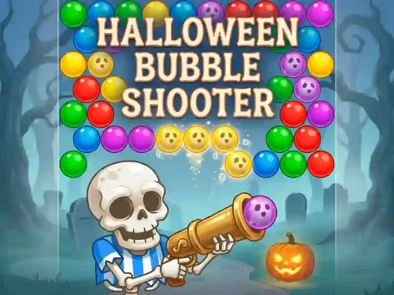 שפּיל Halloween Bubble Shooter אָנליין