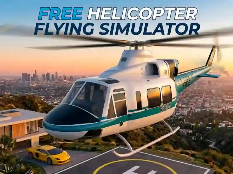 שפּיל Free Helicopter Flying Simulator אָנליין