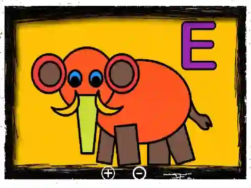 שפּיל Easy Kids Coloring Letters אָנליין