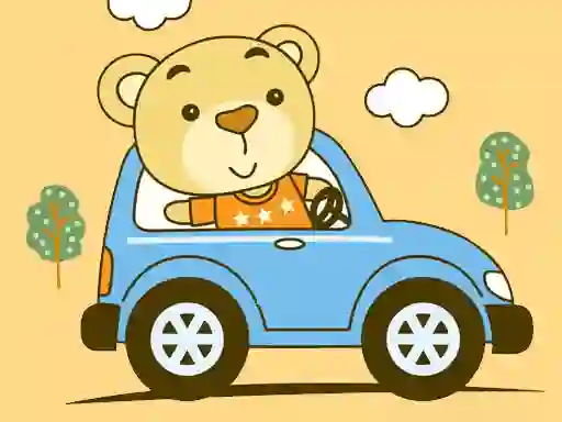 שפּיל Cute Animal Ride Match 3 אָנליין