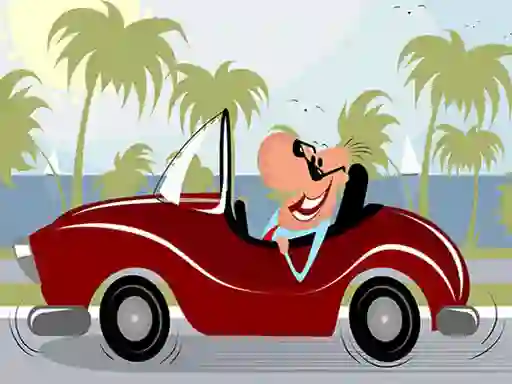 שפּיל Convertible Cars Jigsaw אָנליין