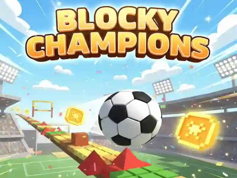 שפּיל Blocky champions אָנליין