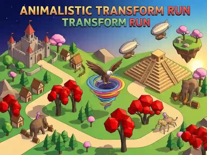 שפּיל Animalistic Transform Run אָנליין