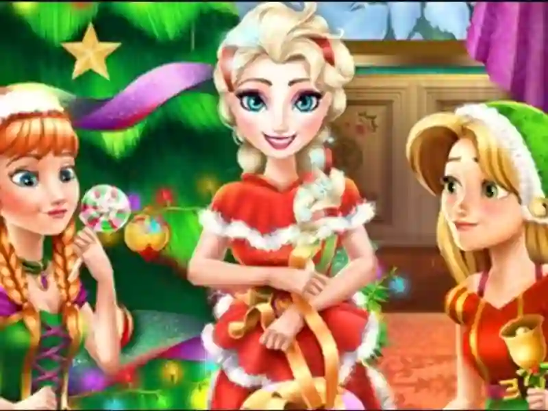 שפּיל Disney Princess Christmas Party אָנליין