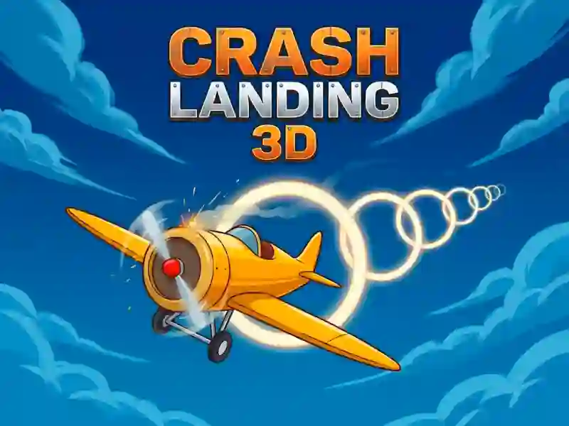 שפּיל Crash Landing 3D אָנליין