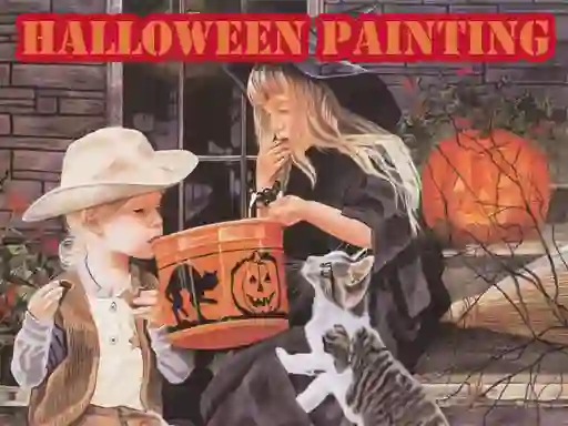 שפּיל Halloween Painting אָנליין