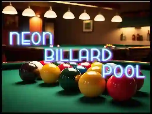 שפּיל Neon Billard Pool אָנליין